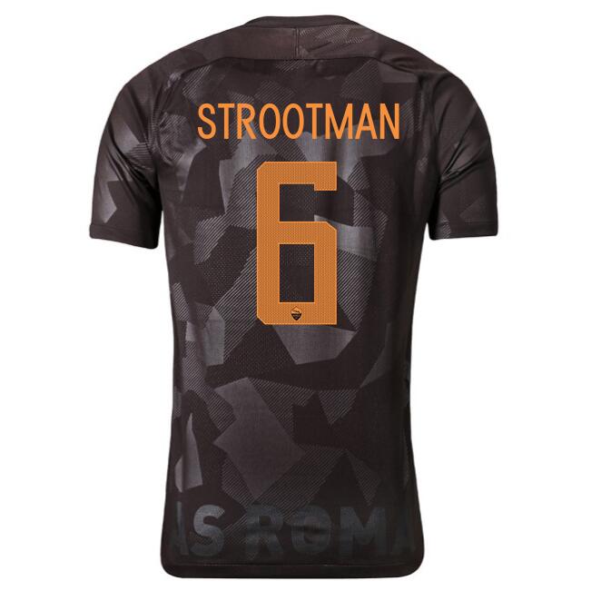 Camiseta AS Roma Primera equipo Strootman 2017-18